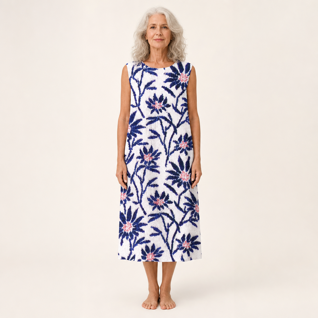 Remi - Bequeme Sommerkleid ohne Ärmel