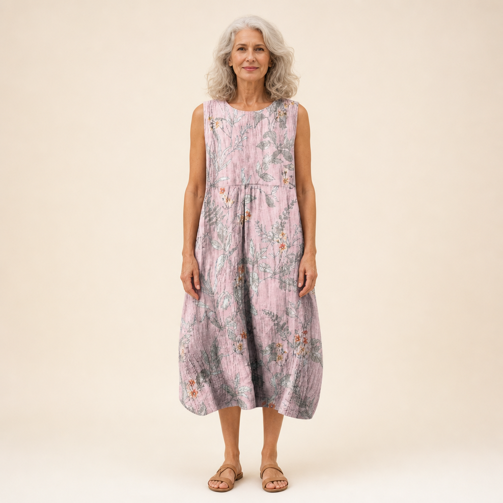 Eugénie - Fließendes und komfortables Kleid