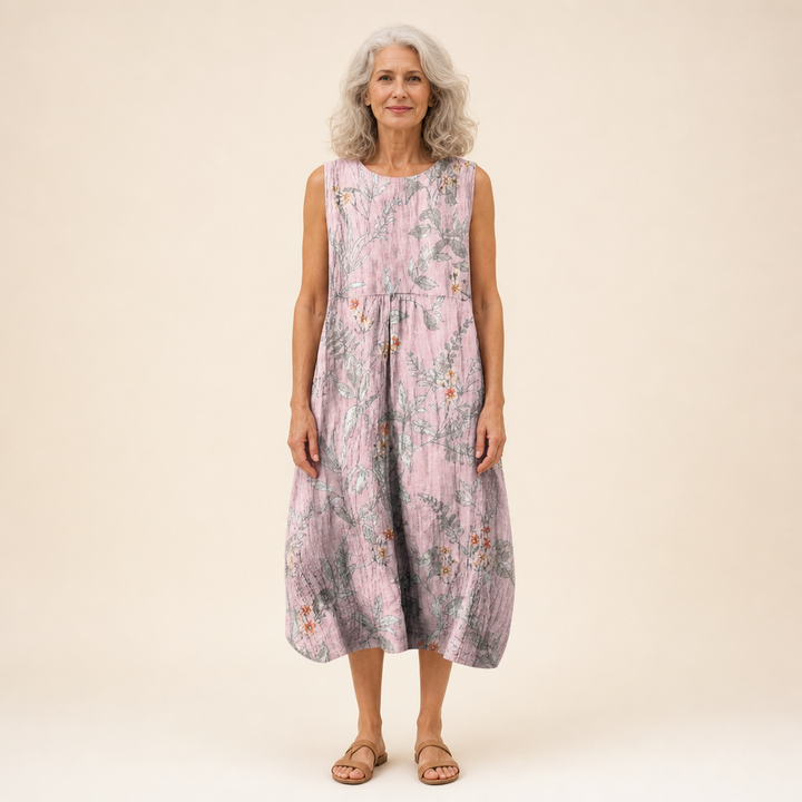 Eugénie - Fließendes und komfortables Kleid