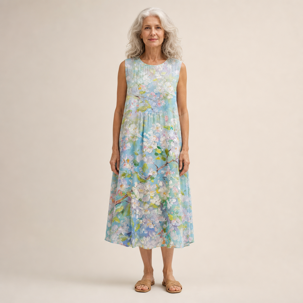 Hortense - Fließendes und komfortables Kleid