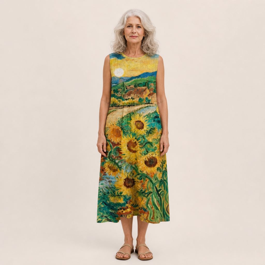 Castille - Fließendes und komfortables Kleid
