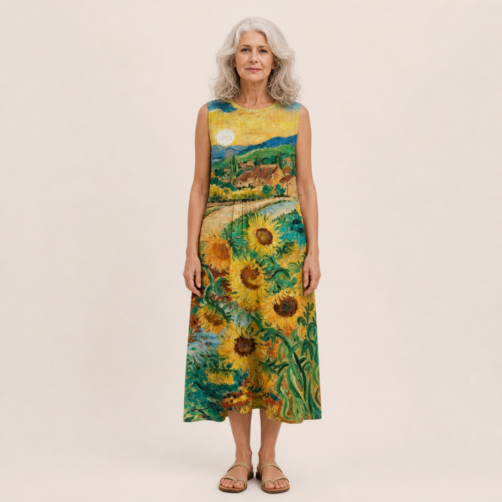 Castille - Fließendes und komfortables Kleid