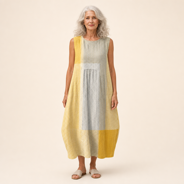Joy - Bequeme Sommerkleid ohne Ärmel