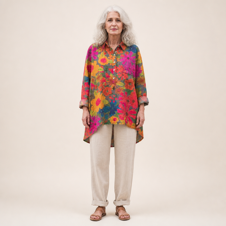 Silvia | Elegante Sommerbluse