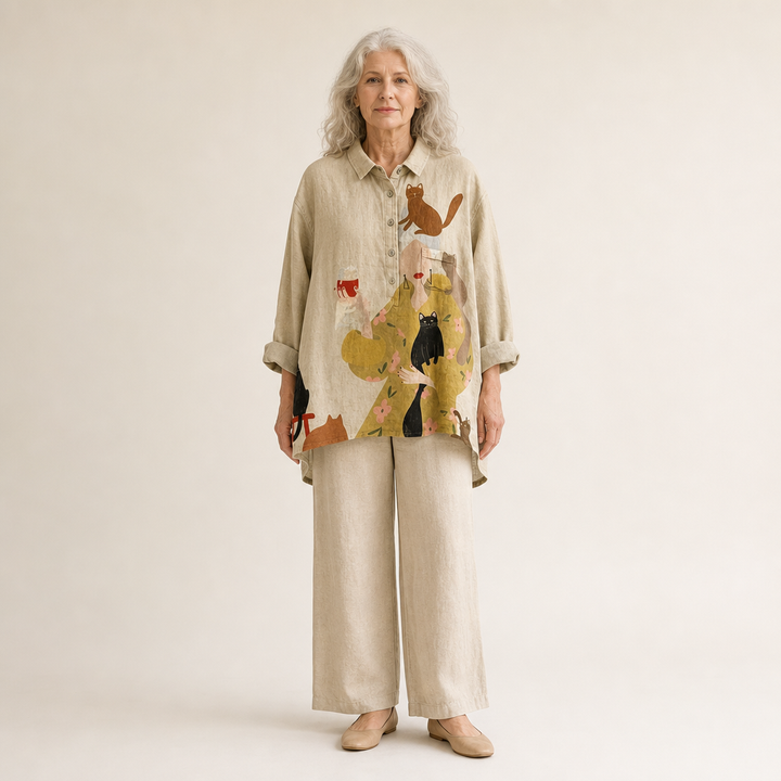Tara | Elegante Sommerbluse