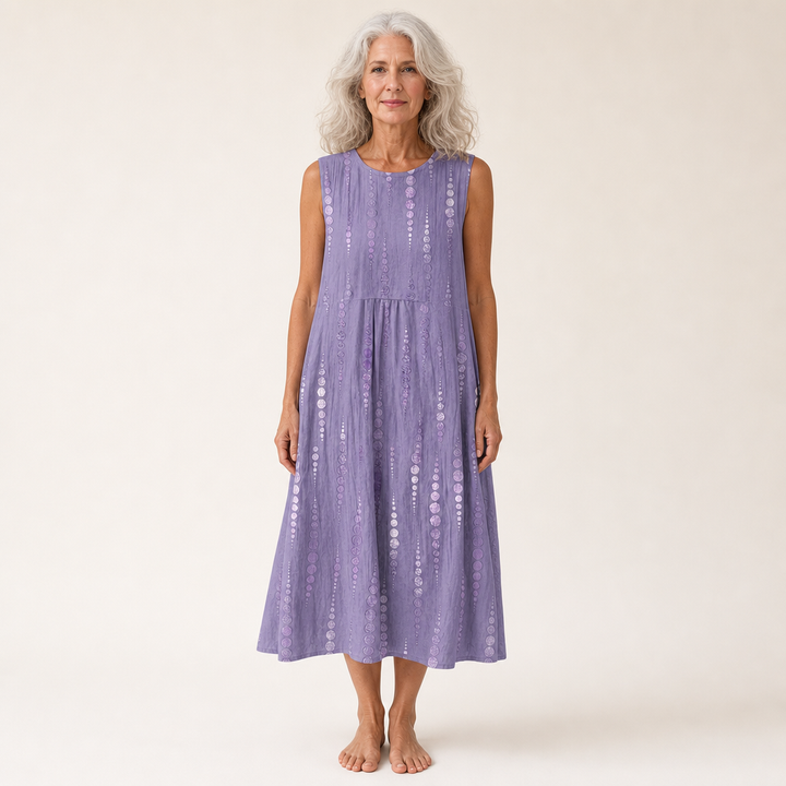Axel - Bequemes Sommerkleid ohne Ärmel