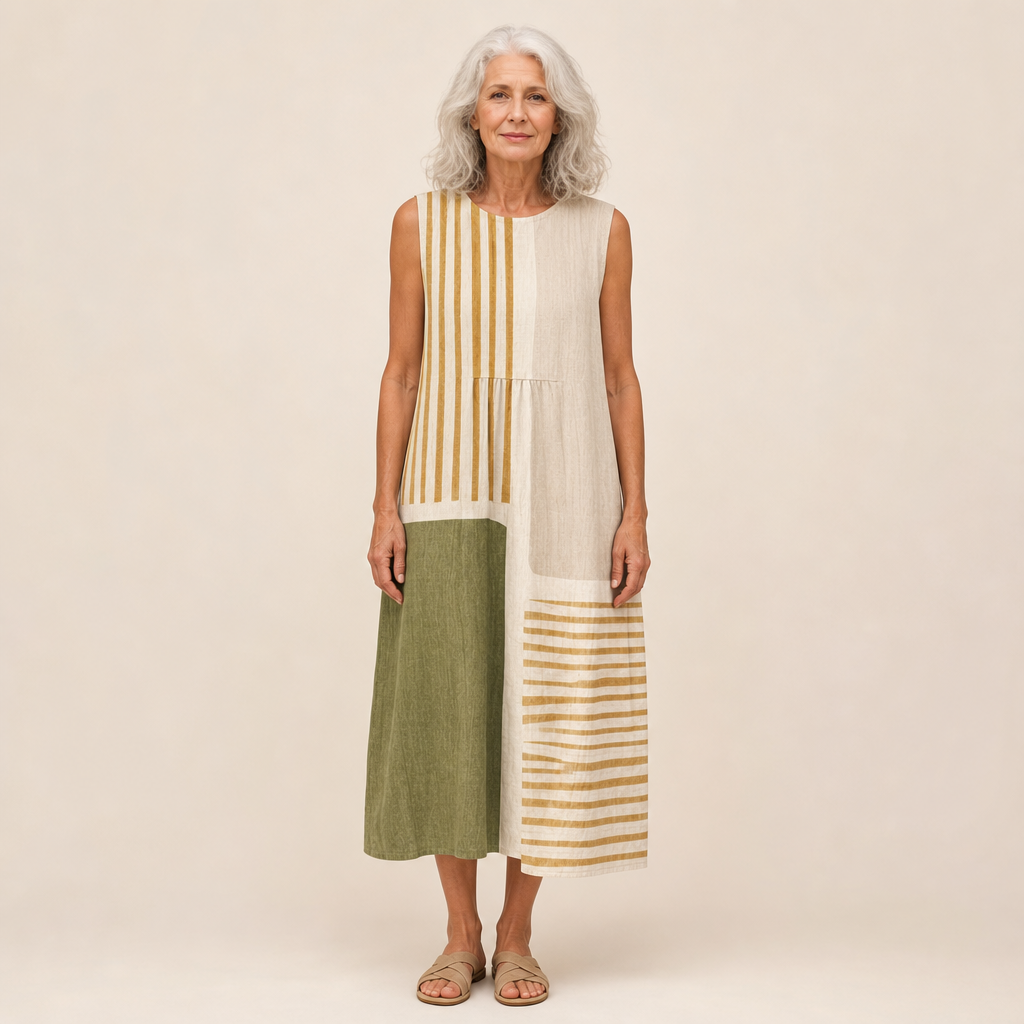 Zélie - Bequeme Sommerkleid ohne Ärmel