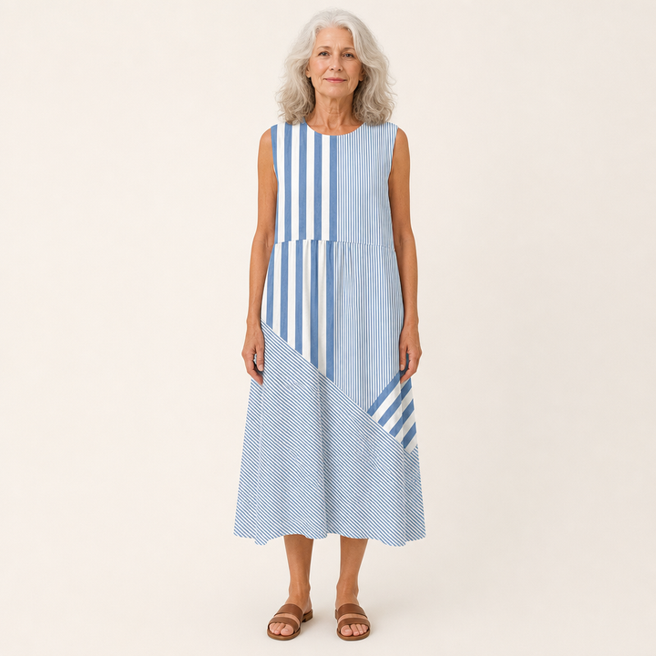 Tiphaine - Fließendes und komfortables Kleid
