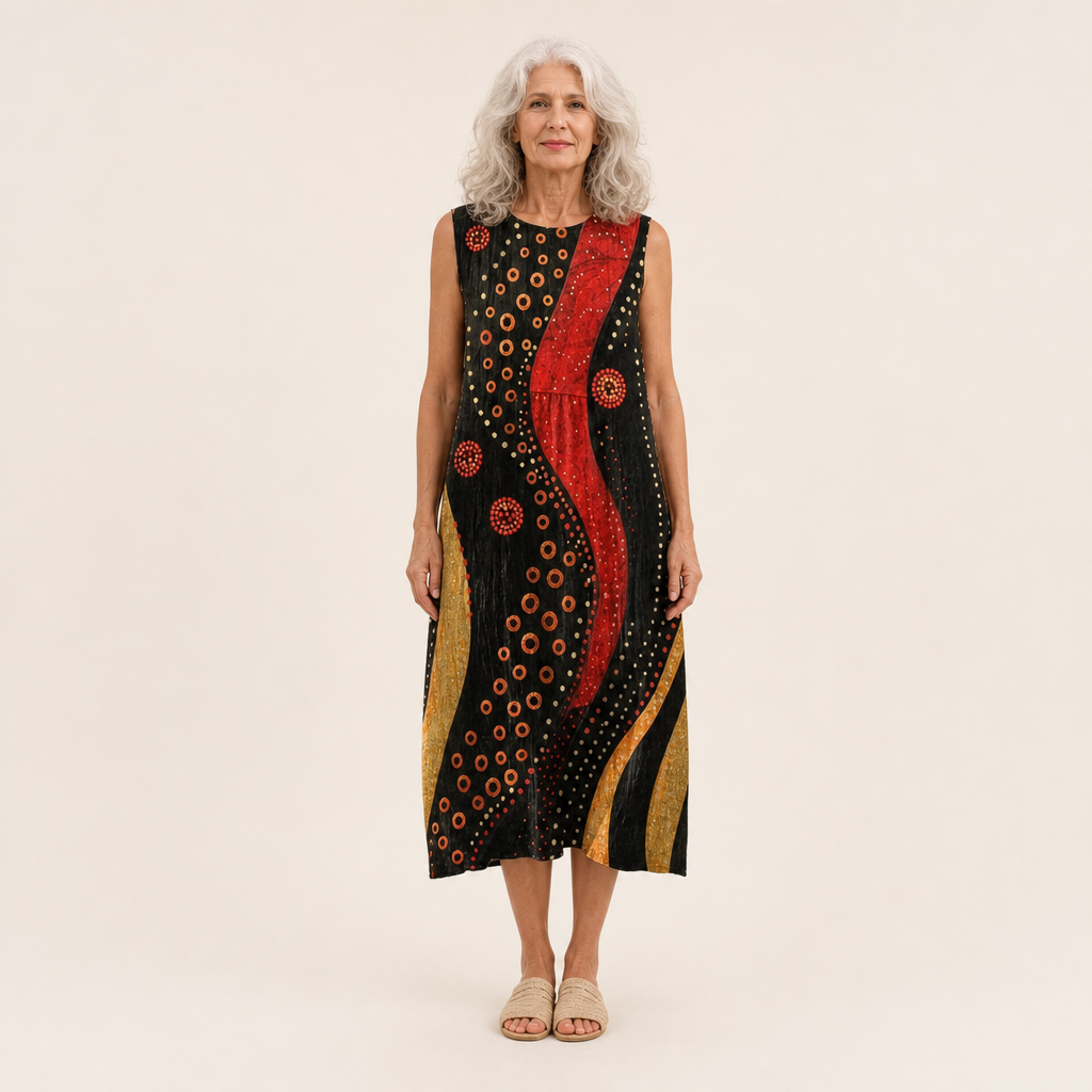 Bérénice - Fließendes und komfortables Kleid