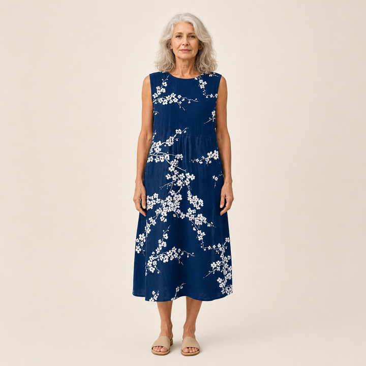 Mélina - Fließendes und komfortables Kleid