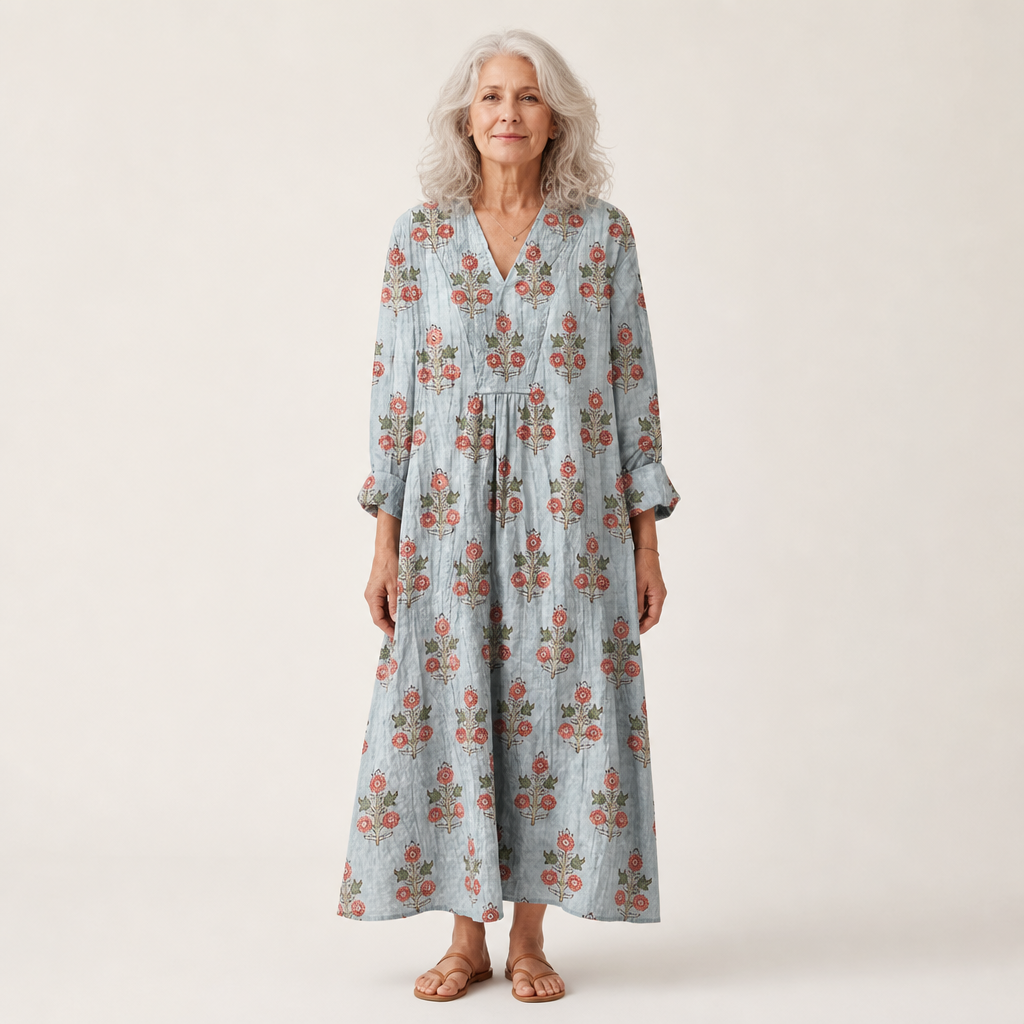 Chloé - Flatterndes Gedrucktes Sommerkleid