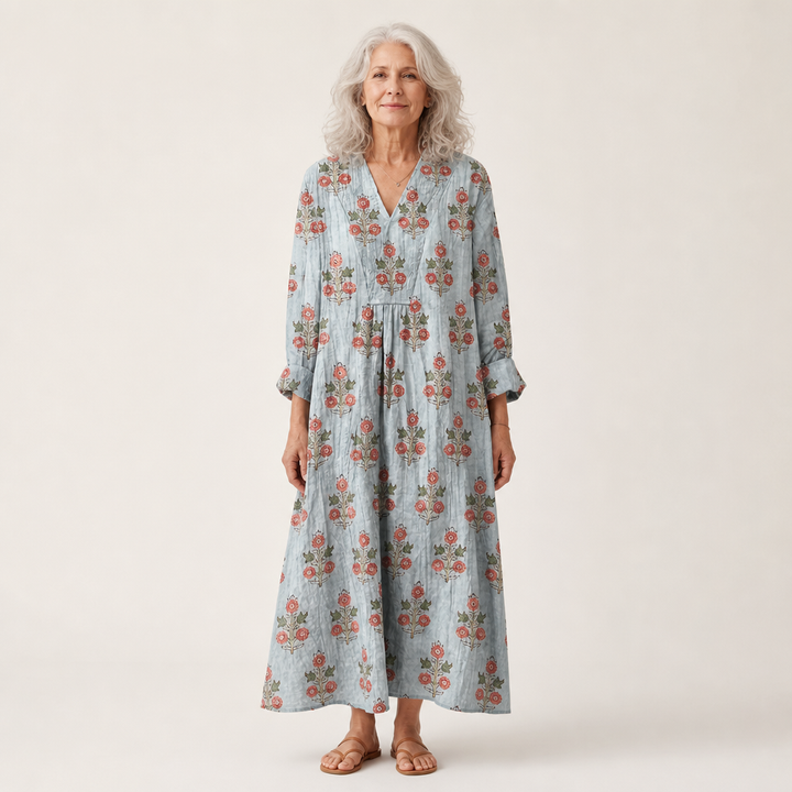 Chloé - Flatterndes Gedrucktes Sommerkleid