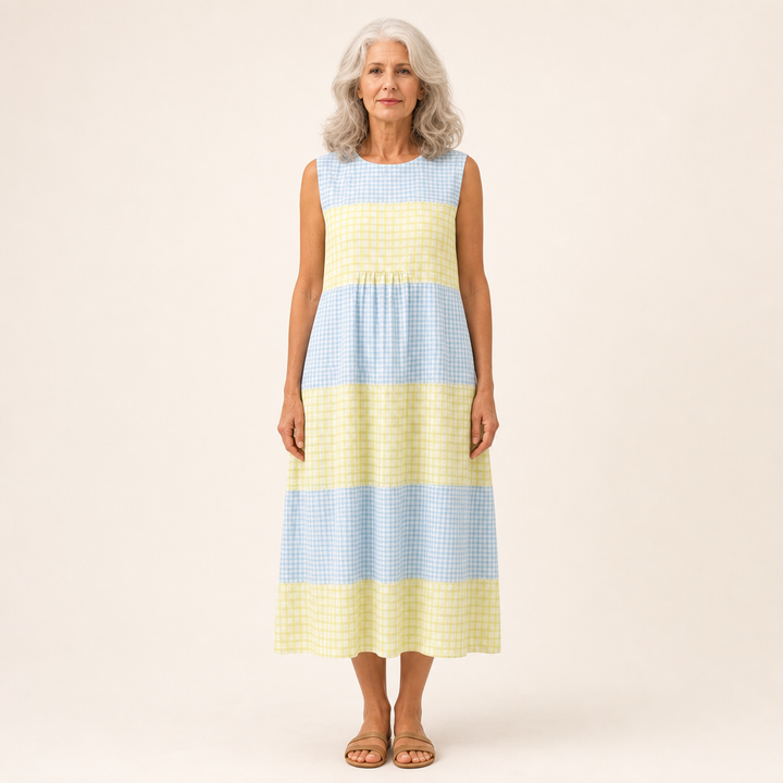 Aurélie - Bequeme Sommerkleid ohne Ärmel