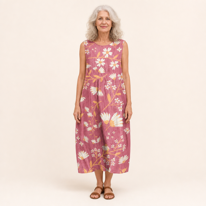 Margaux - Bequemes Sommerkleid ohne Ärmel