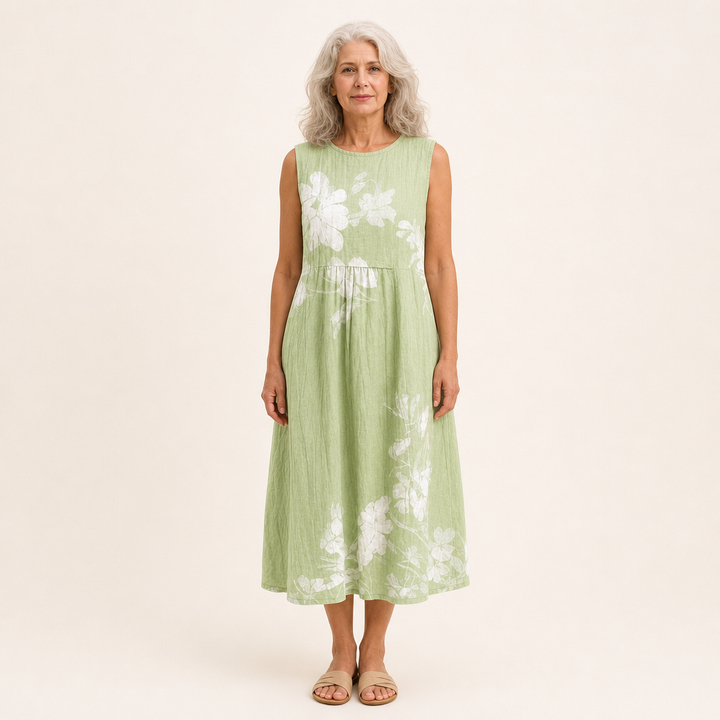Éwan - Bequeme Sommerkleid ohne Ärmel