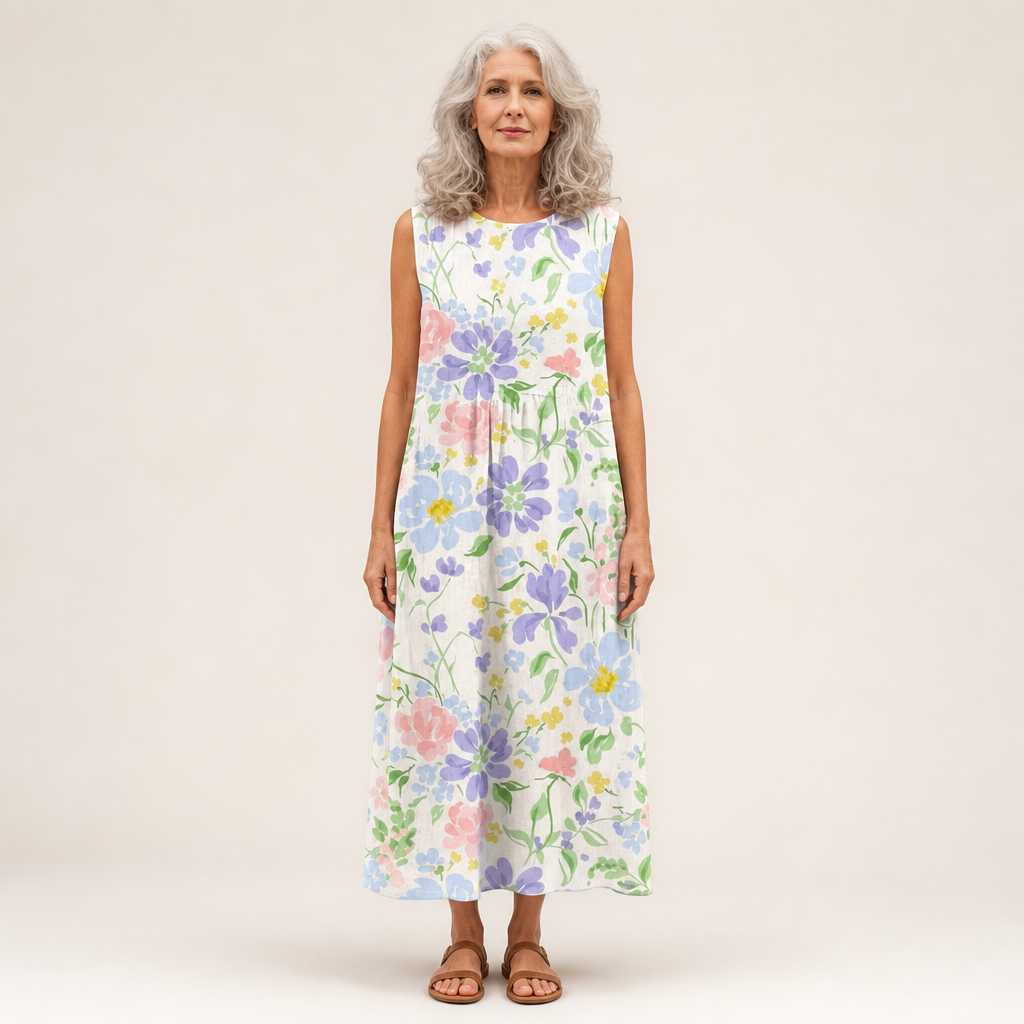 Janyce - Fließendes und komfortables Kleid
