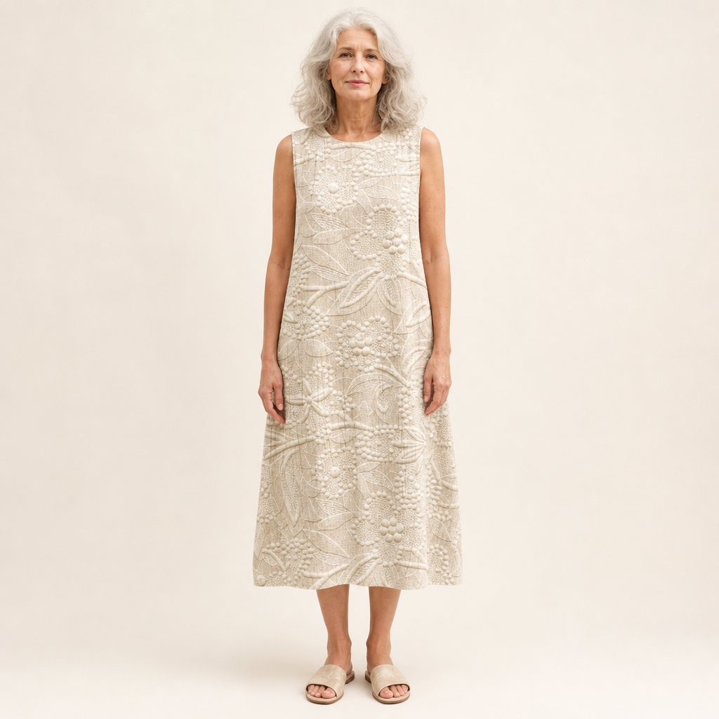 Gisèle - Fließendes und komfortables Kleid