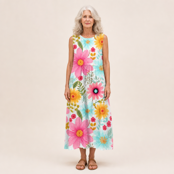 Pia - Fließendes und komfortables Kleid