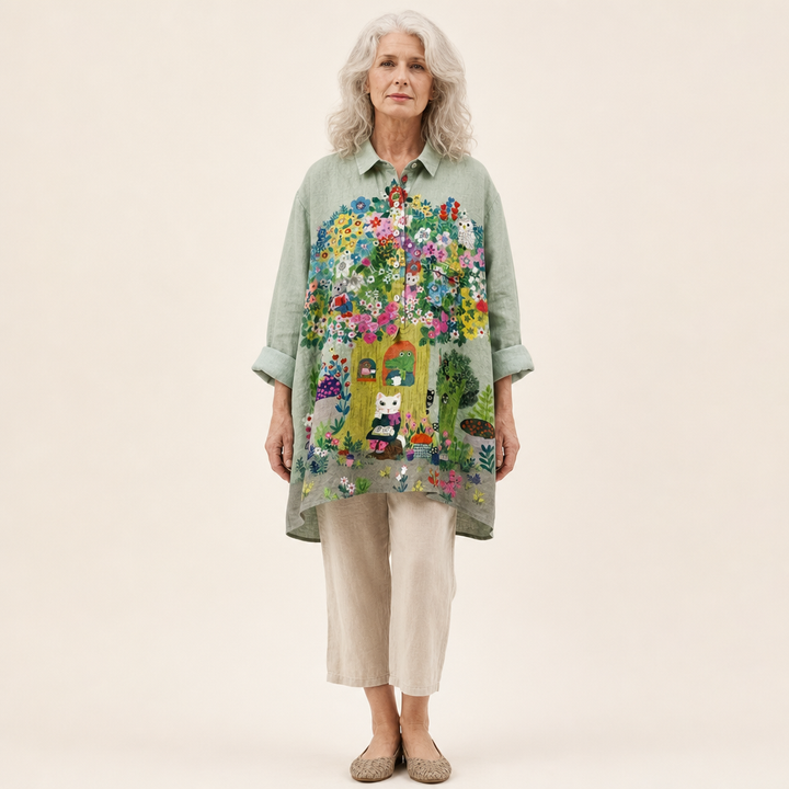 Caroline | Elegante Sommerbluse
