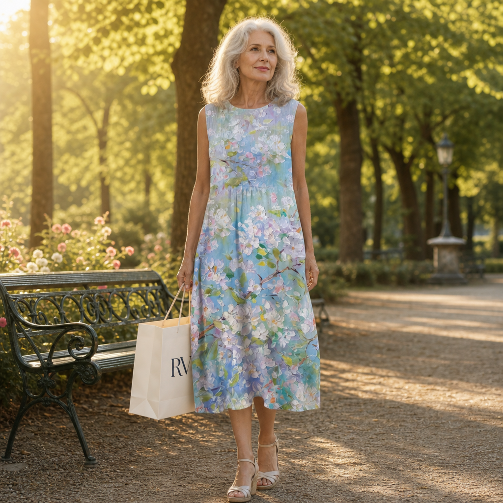 Hortense - Fließendes und komfortables Kleid