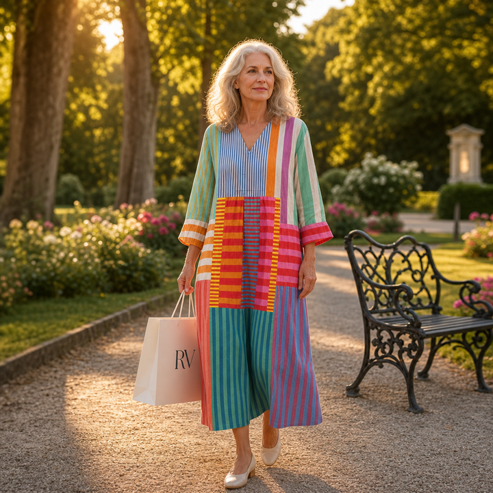 Alix - Flatternde Gedruckte Sommerkleid