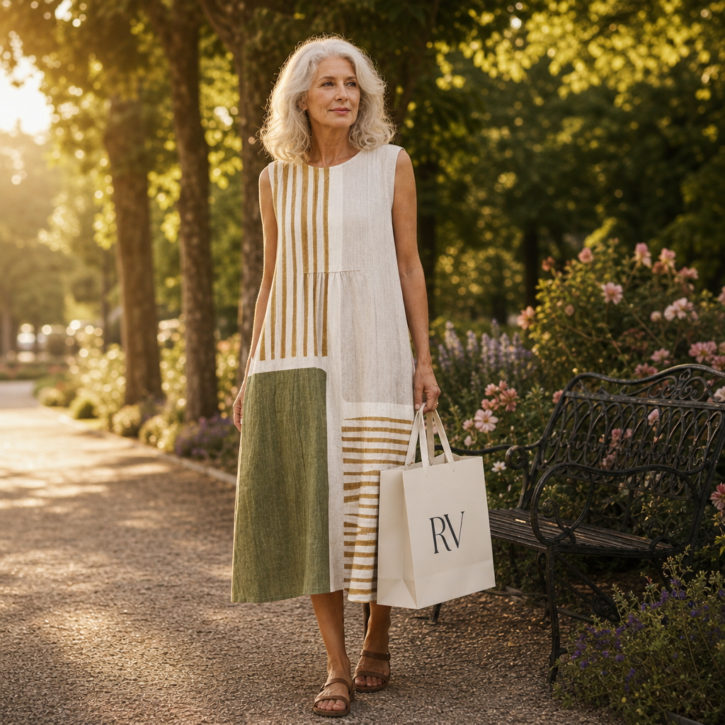 Zélie - Bequeme Sommerkleid ohne Ärmel