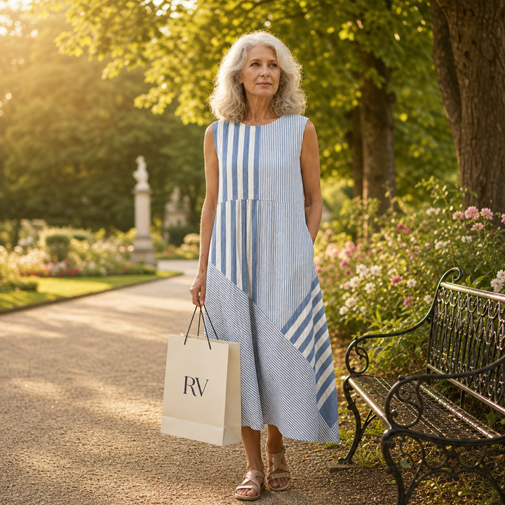 Tiphaine - Fließendes und komfortables Kleid