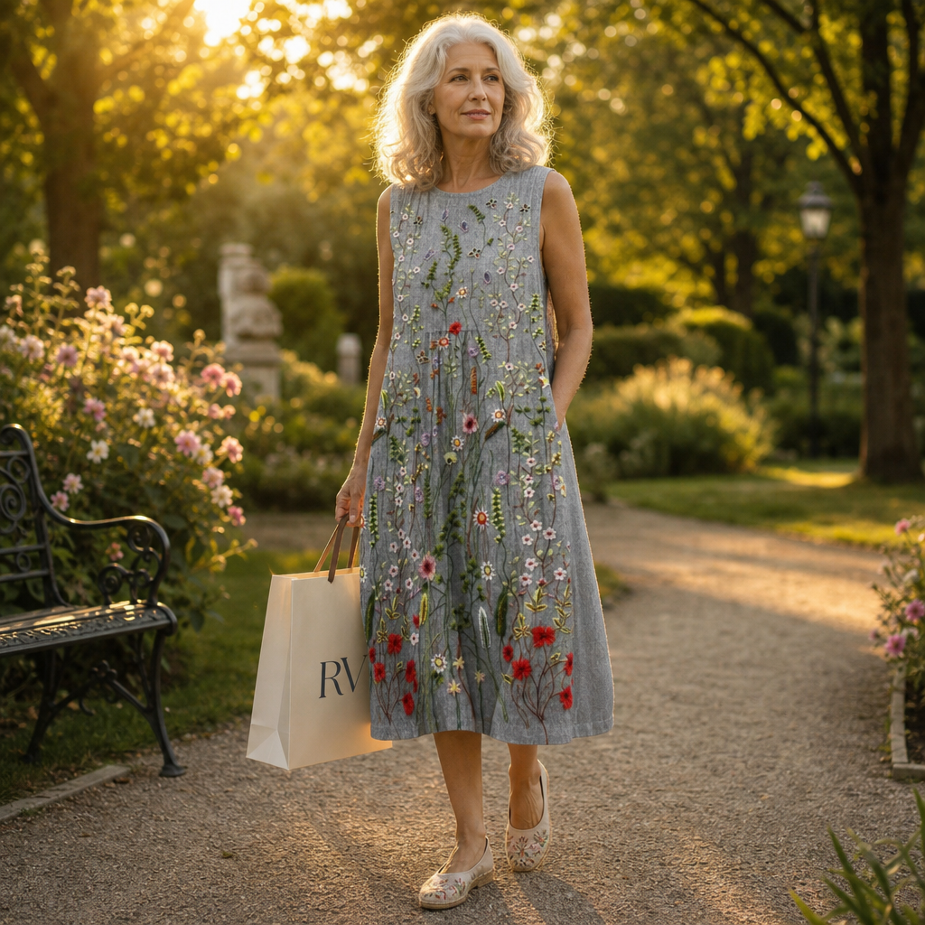 Garance - Fließendes und komfortables Kleid