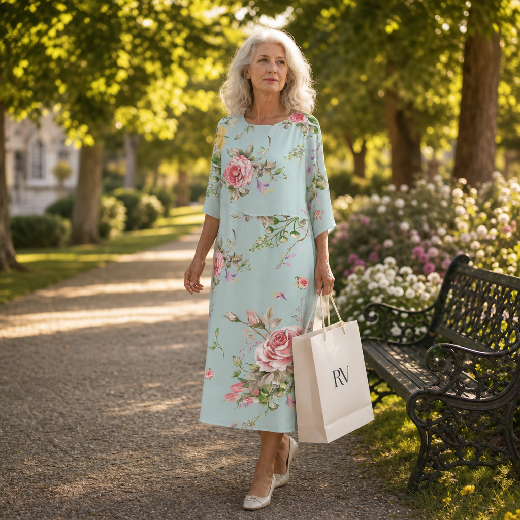 Rosalie - Langes, fließendes, schickes und bequemes Kleid