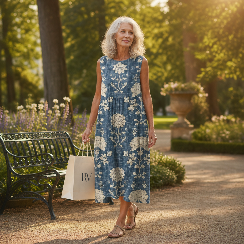 Lydie - Fließendes und komfortables Kleid