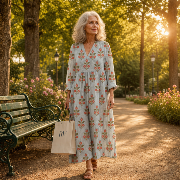 Chloé - Flatterndes Gedrucktes Sommerkleid