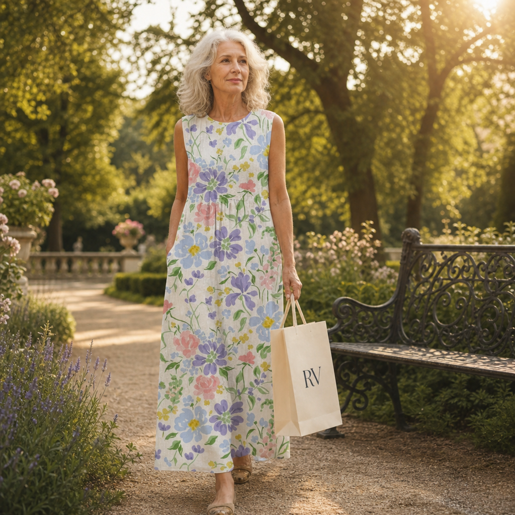 Janyce - Fließendes und komfortables Kleid