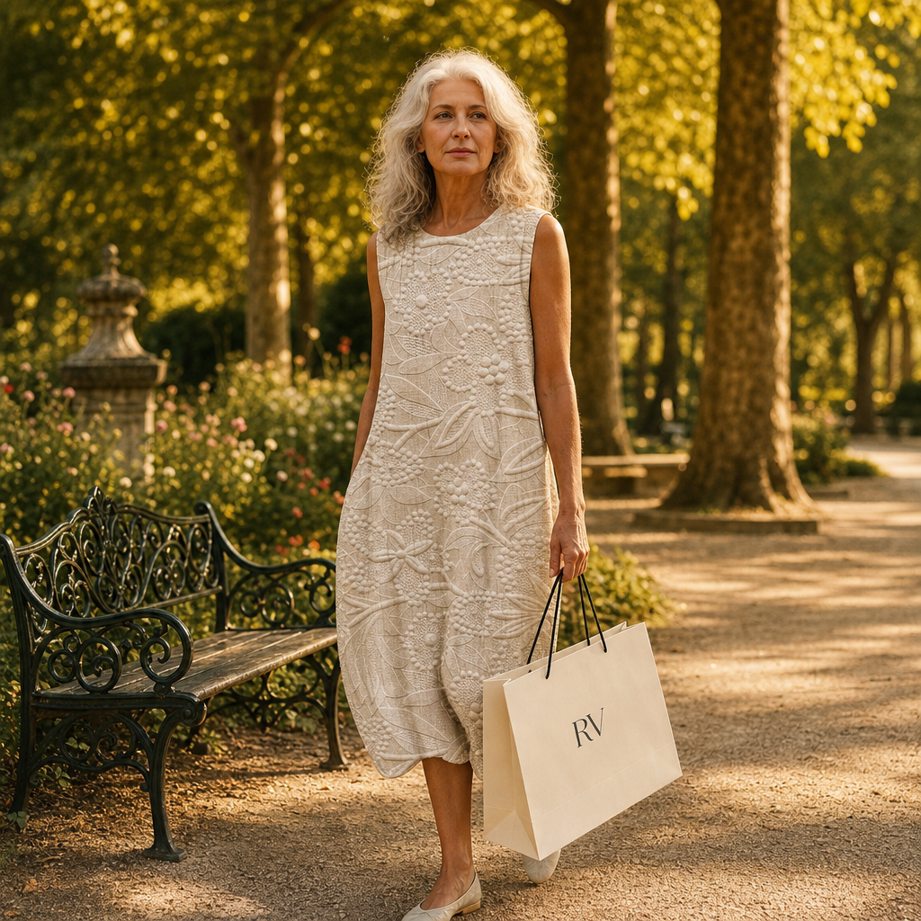 Gisèle - Fließendes und komfortables Kleid