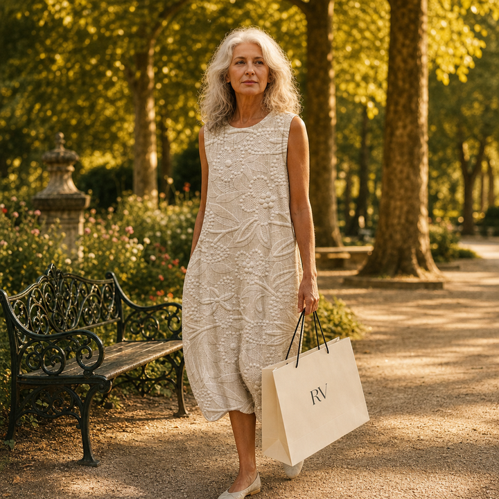 Gisèle - Fließendes und komfortables Kleid