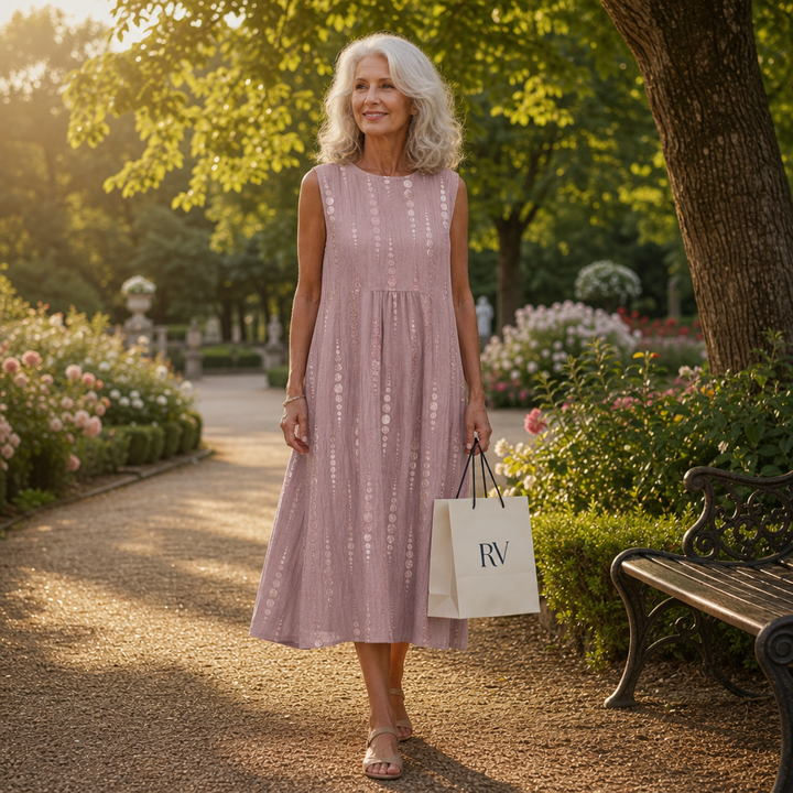 Sasha - Bequeme Sommerkleid ohne Ärmel