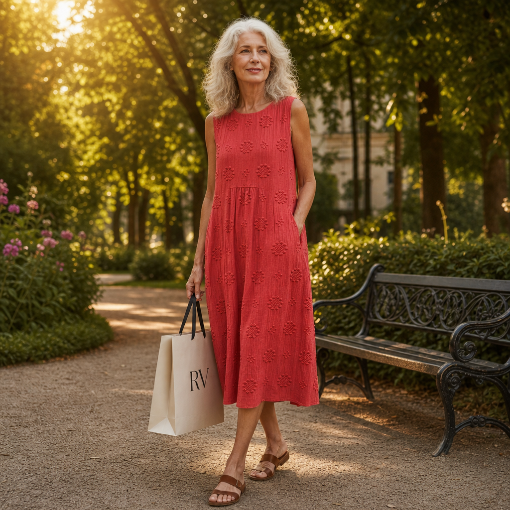 Léopoldine - Fließendes und komfortables Kleid