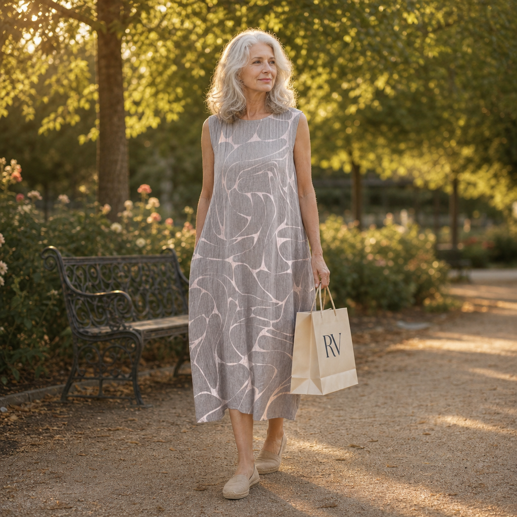 Nelly - Fließendes und komfortables Kleid