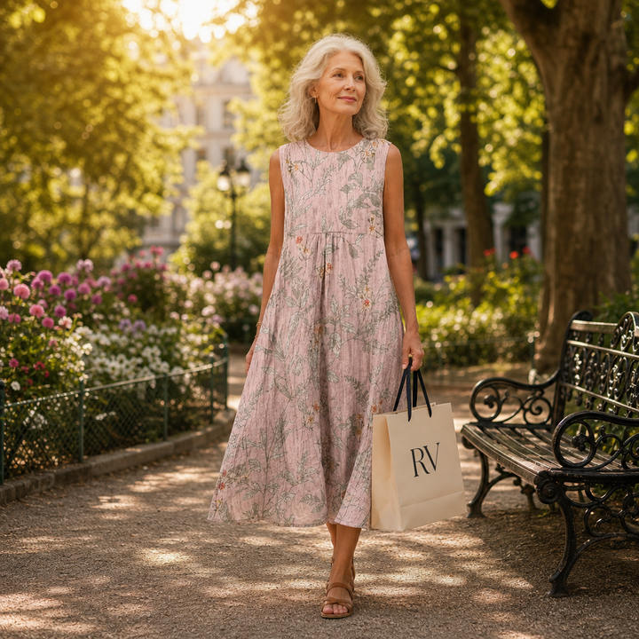 Eugénie - Fließendes und komfortables Kleid