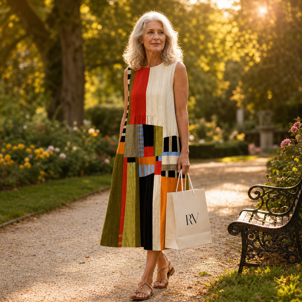 Flavie - Fließendes und komfortables Kleid