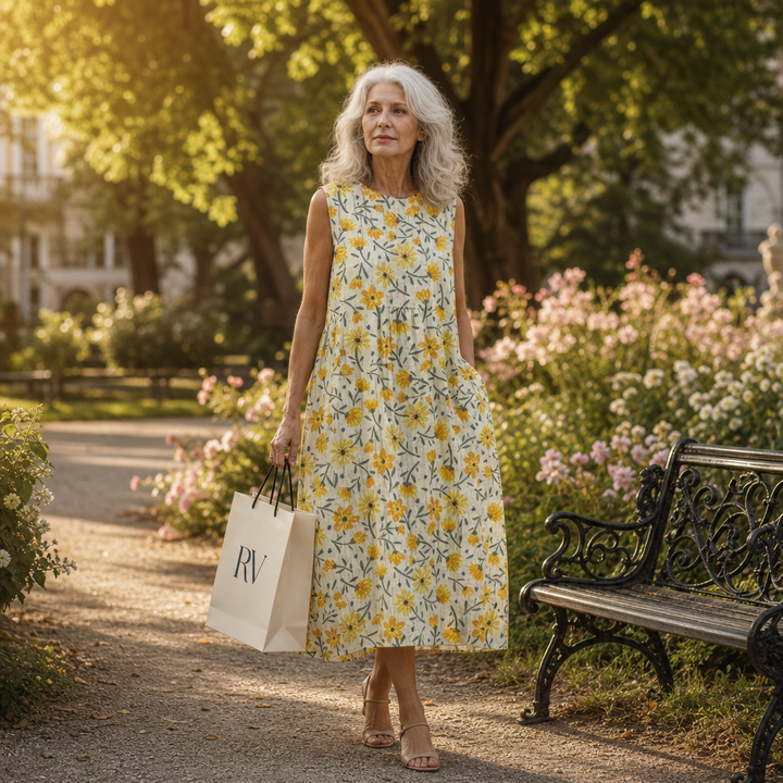 Émeline - Fließendes und bequemes Kleid