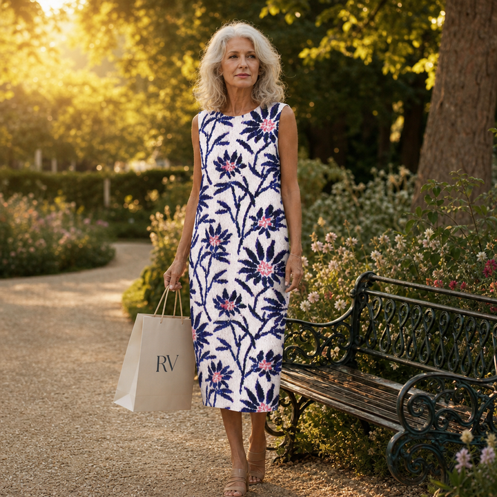 Remi - Bequeme Sommerkleid ohne Ärmel