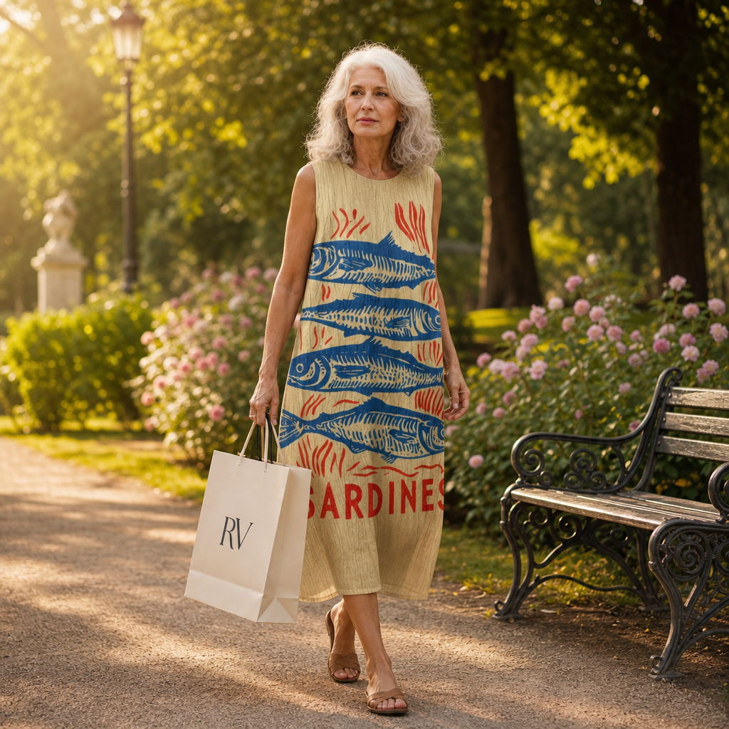 Noémie - Fließendes und bequemes Kleid