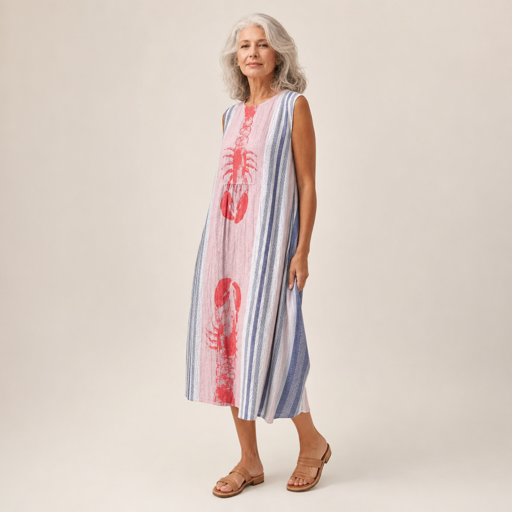Ombline - Fließendes und komfortables Kleid
