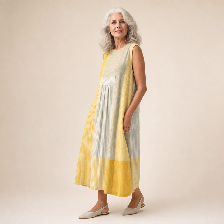 Joy - Bequeme Sommerkleid ohne Ärmel