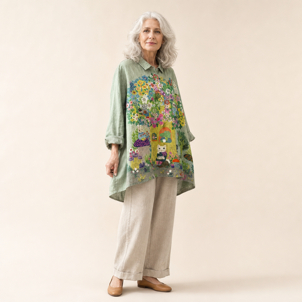 Caroline | Elegante Sommerbluse