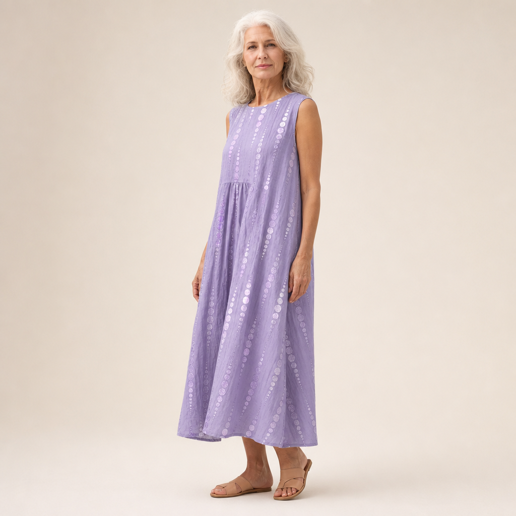 Axel - Bequemes Sommerkleid ohne Ärmel