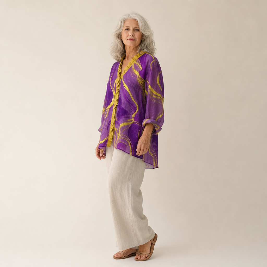 Noor | Elegante Sommerbluse