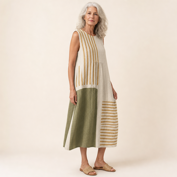 Zélie - Bequeme Sommerkleid ohne Ärmel