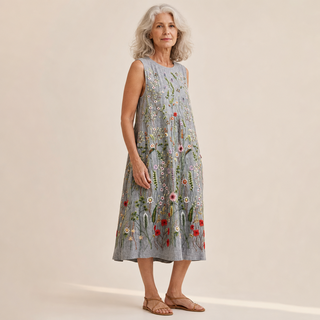 Garance - Fließendes und komfortables Kleid