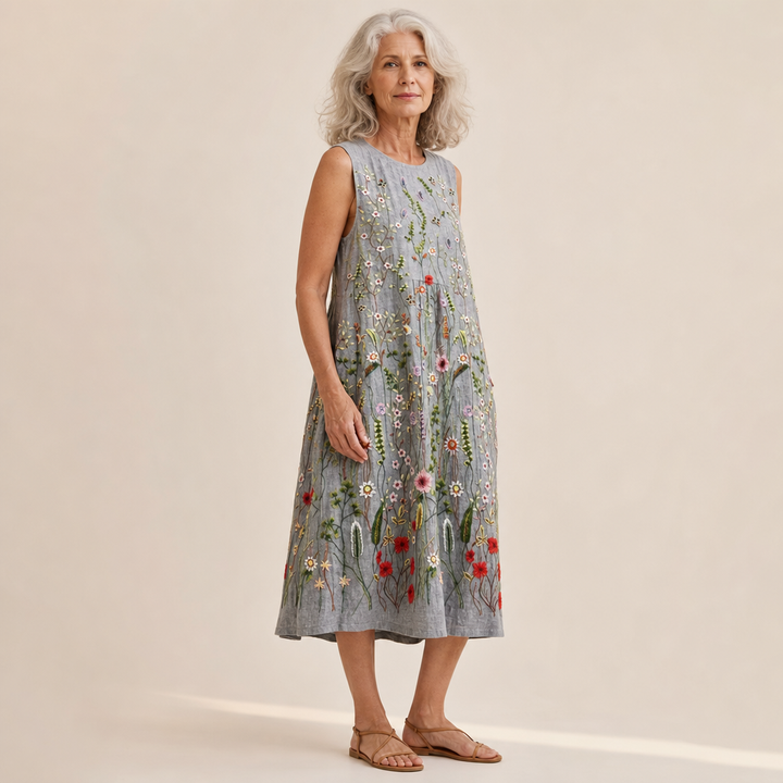 Garance - Fließendes und komfortables Kleid
